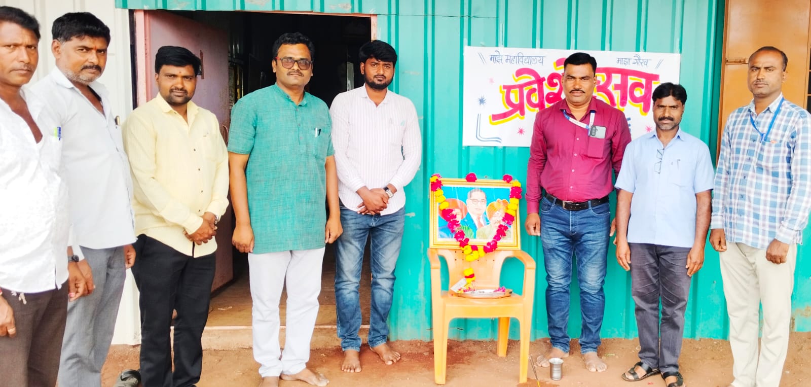 छत्रपती शाहू महाराज जयंतीनिमित्त न्यू कनिष्ठ (स्वतंत्र) महाविद्यालयात उत्साहात चित्रकला स्पर्धा